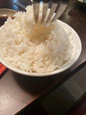 white rice