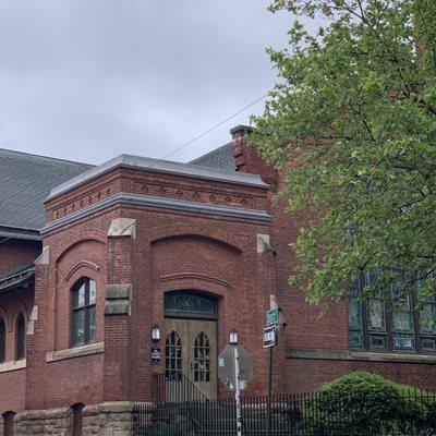 First Reformed, Dutch Protestant, Church (1830) on Main Street in Nyack, NY