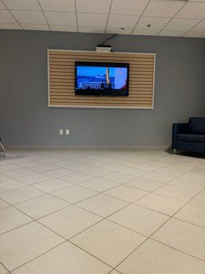 TV waiting room