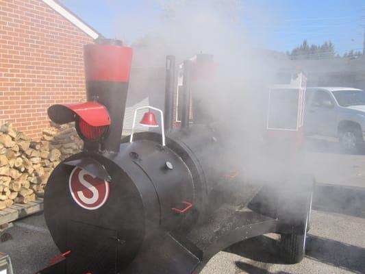 Hickory smoke for great flavor in our Savory Pulled Pork and Ribs.