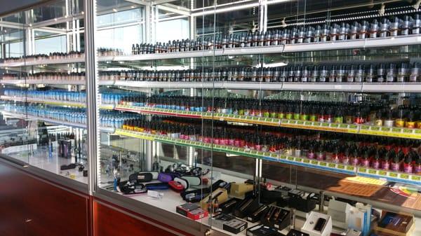 E-Cig and E-Juice section