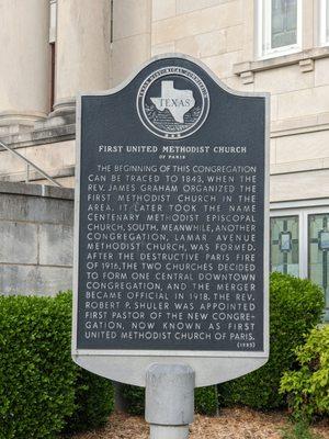 First United Methodist Church, Paris