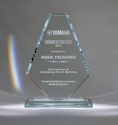 Music Exchange is Yamaha's "Dealer of the Year"