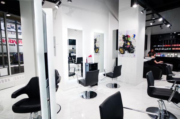 Interior of D'Shal Salon