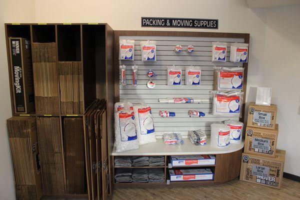 All customers receive 50% off storage and packing supplies.