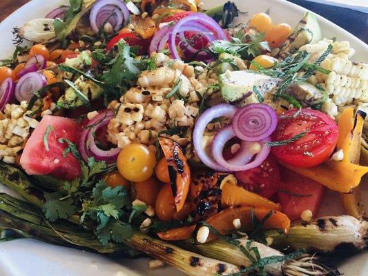 Roasted vegetable salad