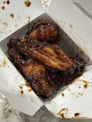 China dynasty wings - sauce is addicting