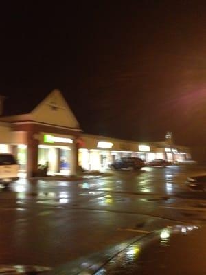 Strip mall subway