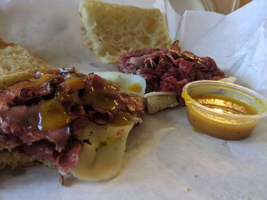 Pastrami sandwich