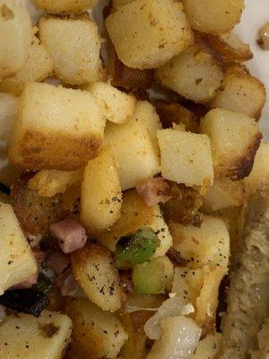 Potatoes at the Eat'n Park in Pittsburgh, PA.