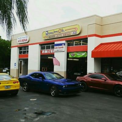 Welcome to our shop.at 1801 W. Atlantic Ave 
In Delray Beach Fl. 33444 phone number
561 279 1388...We offer full service Auto repair