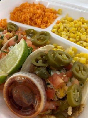 Loaded Taco Plate