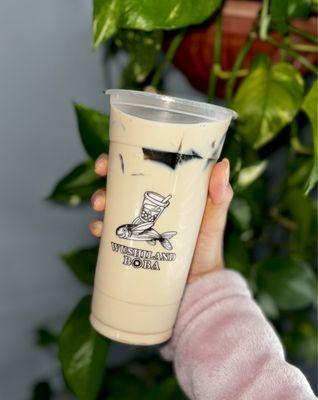 Brown Sugar Green Milk Tea