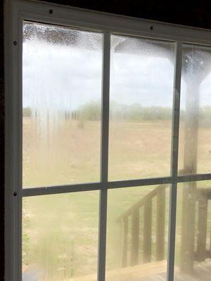 Condensation in french doors