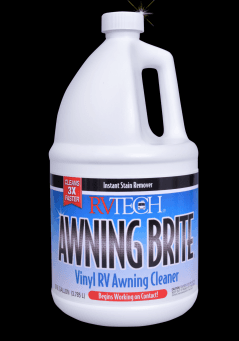 Awning Brite, for all Vinyl Awnings, Use on RV, Boat, Home or Business