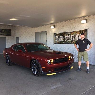 2019 Challenger R/T Blacktop Edition Octane Red