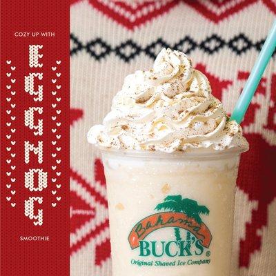 Try Our New Eggnog Flavor!