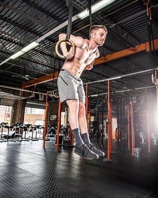 Great place to do muscle ups!