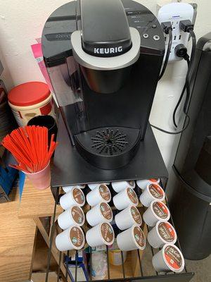 Coffee for clients