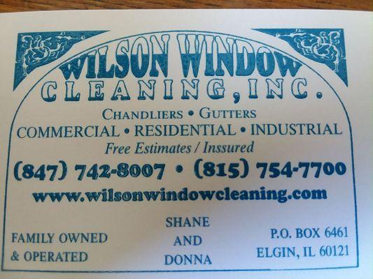 Wilson Window Cleaning Inc