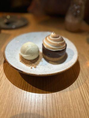 Dark Chocolate Smores Cake