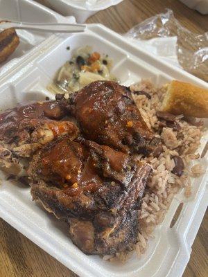 Jerk chicken Tuesday Special