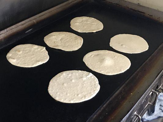 Home made tortillas