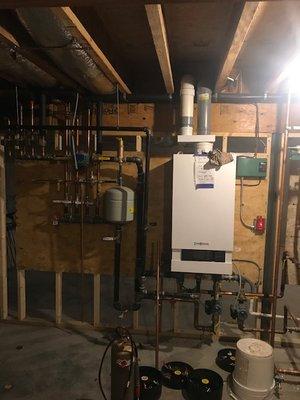 On-demand hot water heater