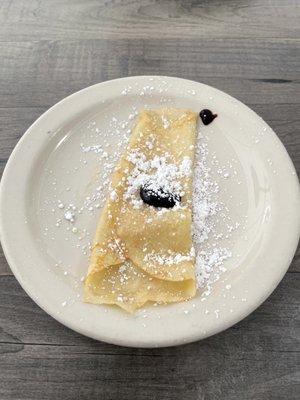 Free crêpe