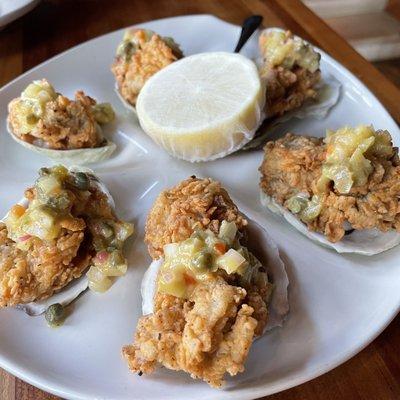 Fried oysters - must have