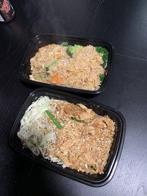 Pad Thai and Thai Fried Rice