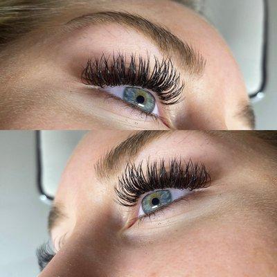 Volume lashes extensions $125+