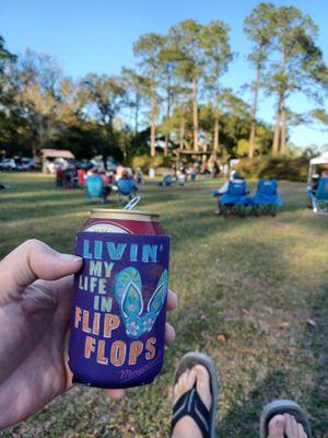 "Little Town - BigBeach" is the motto, but there's always something cool happening here. Today it's a concert in the park! #HTTT