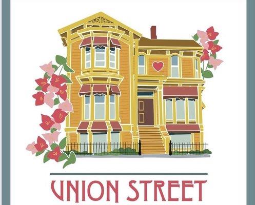 Historic 2040 Union Street Rosewaterskincare occupies the top floor for over 25 years