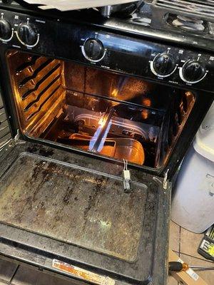 Fixed old Whirpool Range oven.