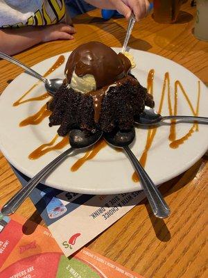 Molten Chocolate Cake