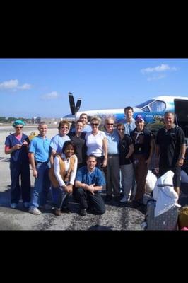 Dr.'s Broumand and Akers off to help the earthquake victims in Haiti !!