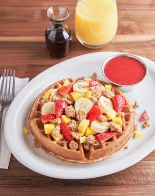 tropical waffle