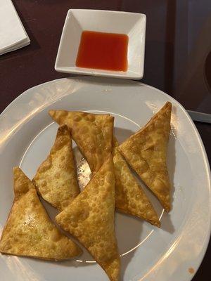 B2. Crab Rangoon