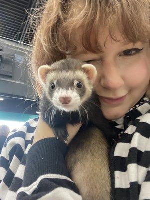 me and ferret