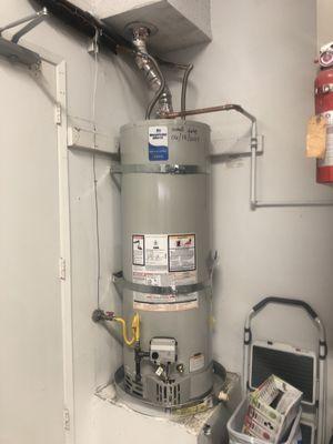 Replaced my aging water heater and make sure it's up to current code.