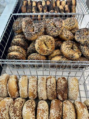 Wood fired Montreal style bagels!