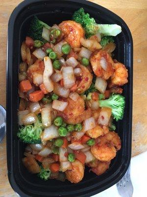 Spicy shrimp