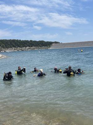 Duggan Diving Canyon Lake