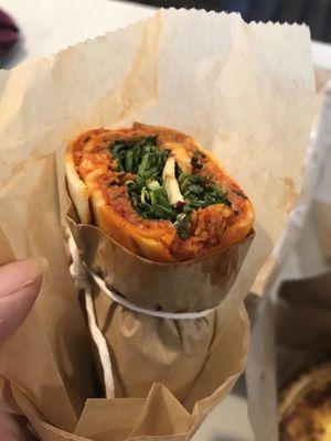 Veggie Kibbeh Wrap ($3.99)