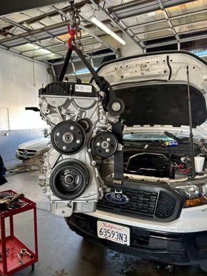 Brand New Engine on Ford Ranger