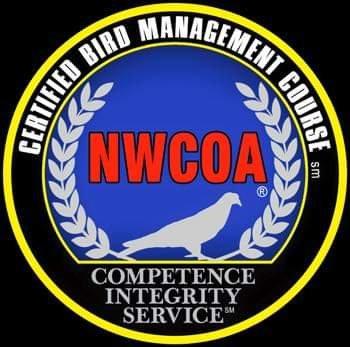 Bird Control Certified Through NWCOA