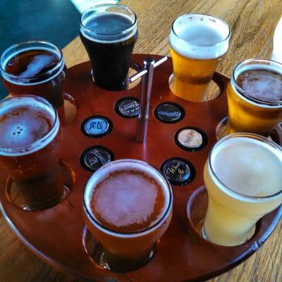 Flight of beers