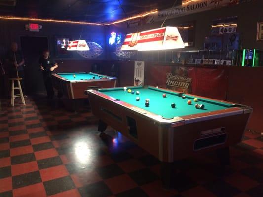 Pool tables