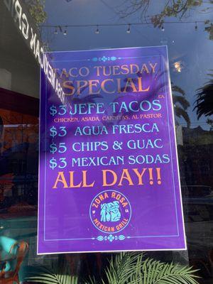 Taco Tuesday deals